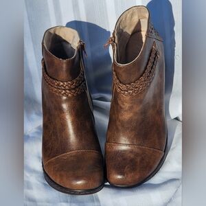 JBU Jambu Adventure Designs Cabernet Brown Vegan Womens Sz 10M Ankle Boots